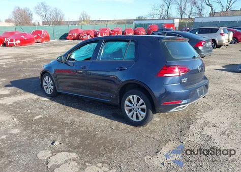 2018 Volkswagen Golf Tsi S/Tsi Se z USA, uszkodzony, nr VIN 3VWG17AU0JM282819